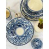 Dinnerware Set 18 pcs. Andalucia Vintage | Dinner Plate | Soup Plate | Side Plate