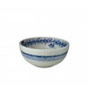 Round Individual Bowl 13 cm Botánical azul