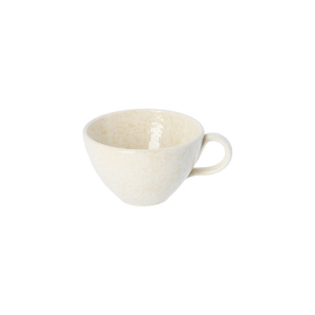 Taza café 12 cm blanco nacarado