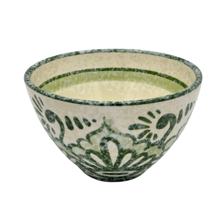 Conic bowl  15 cm Green Andalusia vintage