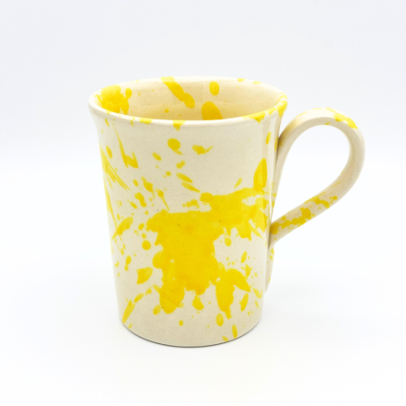 Taza Desayuno 11 cm monocolor amarillo