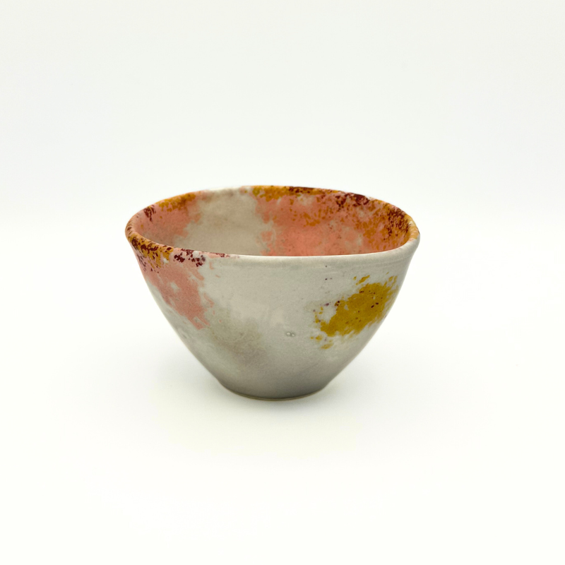 Organic shape tapas bowl marble