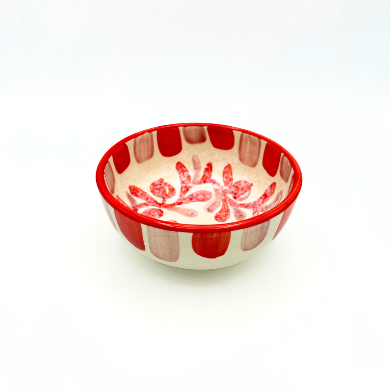 Cuenco Bowl 13 cm Corona rojo