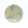 Soup plate / Pasta plate 23 cms soft green drops