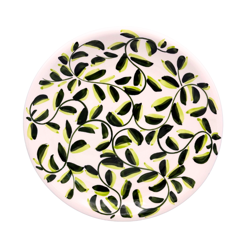 Plato llano 26 cm Azahar & Limón verde