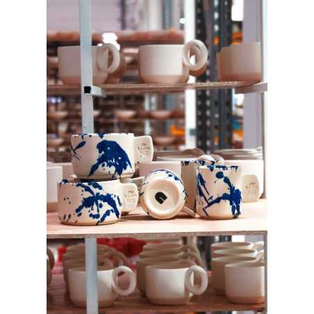 Flat white mug Ccoffee