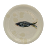 Plato pequeño  22 cms orgánico aquamarine