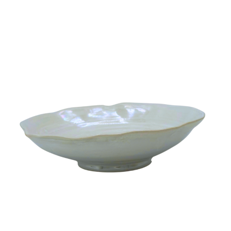 Plato hondo rizado 21 cms La Perla