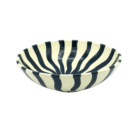 Ensaladera fuente 28 cm palma azul