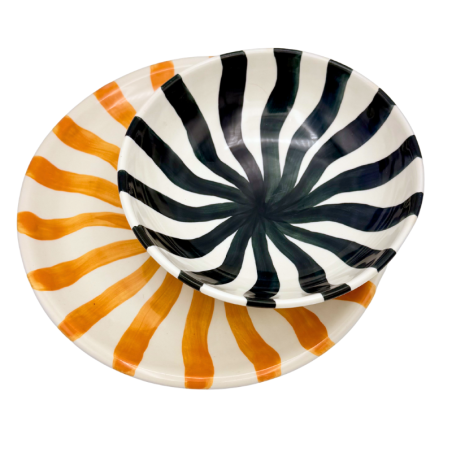 Set vajilla 2 piezas palma