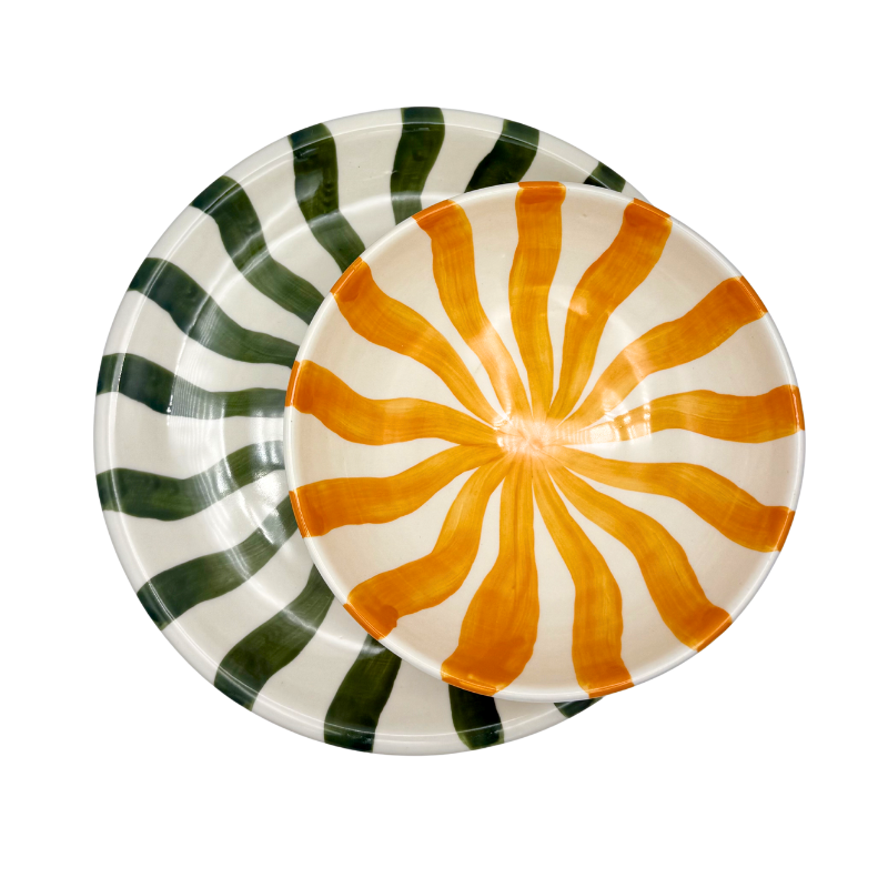 Set vajilla 2 piezas palma