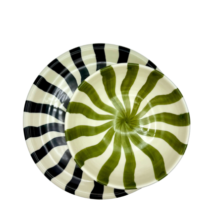 Set vajilla 2 piezas palma